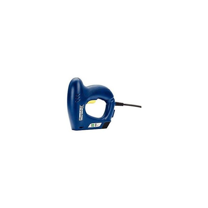RAPID - E-TAC - Agrafeuse électrique pro, pour agrafes n°140/6-14mm et clous n°8/15mm - Boîte + Agrafeuse + Agrafes /Clous - RAPID - E-TAC - Agrafeuse électrique pro, pour agrafes n°140/6-14mm et clous n°8/15mm - Boîte + Agrafeuse + Agrafes /Clous -