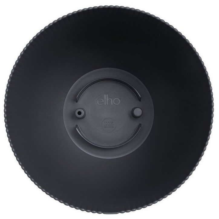 Pot de fleur rond - ELHO - Sereh Rond 60 - 110 L - Ø 59 x H 51 cm - Noir - Intérieur/extérieur Pot de fleur rond - ELHO - Sereh Rond 60 - 110 L - Ø 59 x H 51 cm - Noir - Intérieur/extérieur