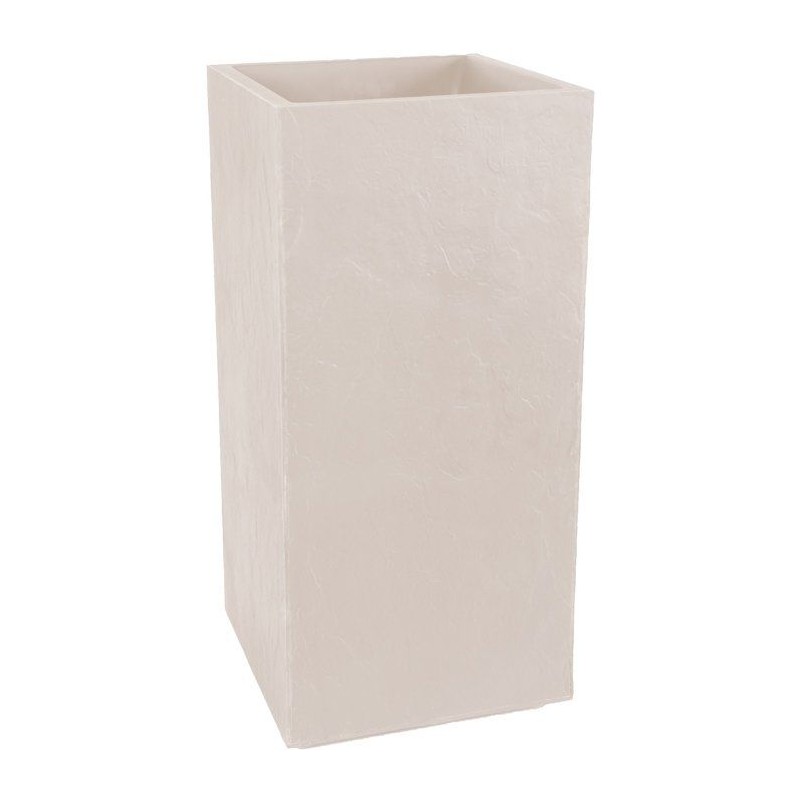 Bac a fleurs Carré Haut 40 cm - EDA - Volcania - 31 L - Intérieur/Ex