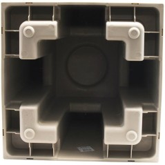 Bac a fleurs Carré Haut 40 cm - EDA - Volcania - 31 L - Intérieur/Ex