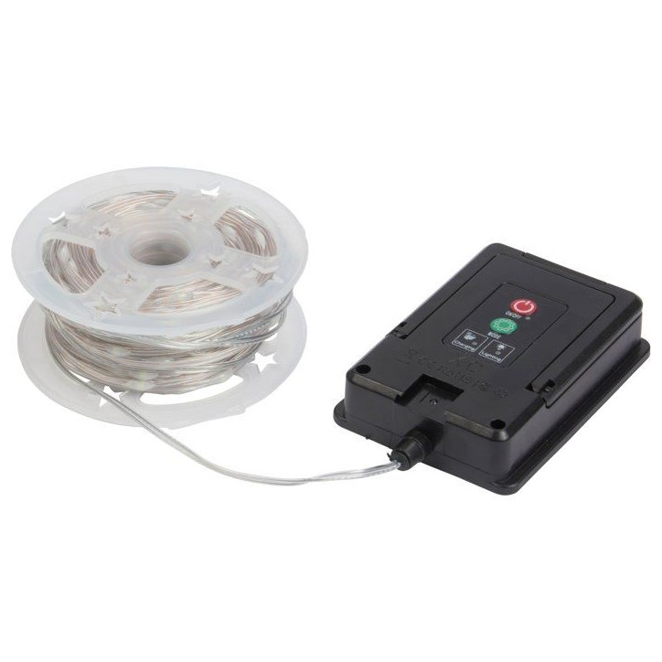 Guirlande solaire - SMART SOLAR - 200 Leds - Blanc froid / Chaud Guirlande solaire - SMART SOLAR - 200 Leds - Blanc froid / Chaud