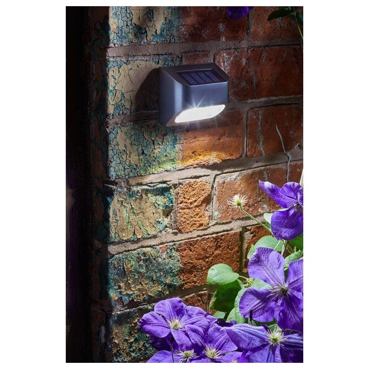 Spot solaire - SMART SOLAR - Premier clôture ou mur - 10L Spot solaire - SMART SOLAR - Premier clôture ou mur - 10L