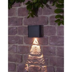 Lot de 2 appliques solaires - SMART SOLAR - 2 Directions - 20 L