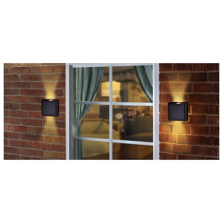Lot de 2 appliques solaires - SMART SOLAR - 2 Directions - 20 L Lot de 2 appliques solaires - SMART SOLAR - 2 Directions - 20 L