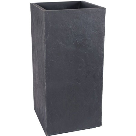 Bac a fleurs Carré Haut 40 cm - EDA - Volcania - 31 L - Intérieur/Ex