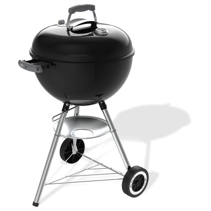 Barbecue a charbon - Weber - Original Kettle - Ø47 cm - Thermometre intégré - Acier émaillé - Clapet d'aération - 6 couver Barbecue a charbon - Weber - Original Kettle - Ø47 cm - Thermometre intégré - Acier émaillé - Clapet d'aération - 6 couver