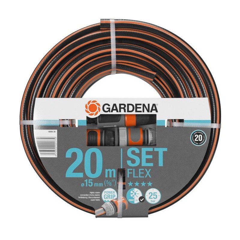 Tuyau d'arrosage ComfortFLEX GARDENA - 20m - Ø15mm - Anti noeud et in