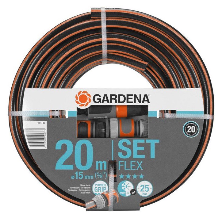 Tuyau d'arrosage ComfortFLEX GARDENA - 20m - Ø15mm - Anti noeud et indéformable - Garantie 20 ans Tuyau d'arrosage ComfortFLEX GARDENA - 20m - Ø15mm - Anti noeud et indéformable - Garantie 20 ans