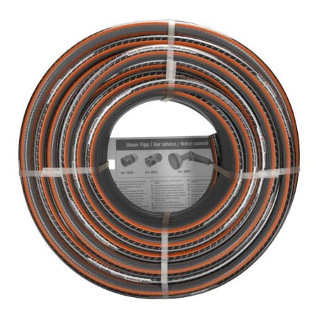 GARDENA Tuyau d'arrosage Comfort HighFlex – Longueur 25m – Ø15mm – Anti noeud et indéformable – Garantie 25 ans (18075