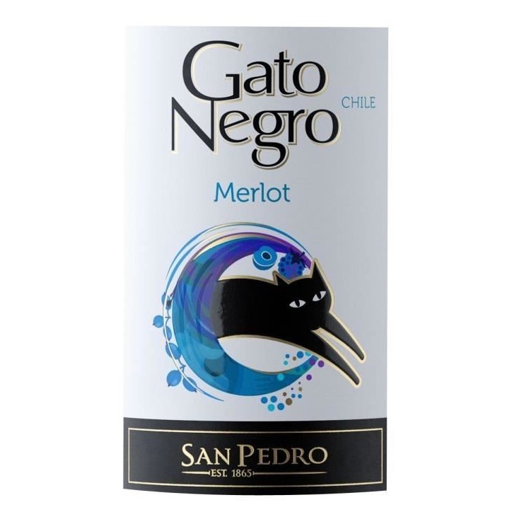 Gato Negro 2024 Merlot - Vin rouge du Chili