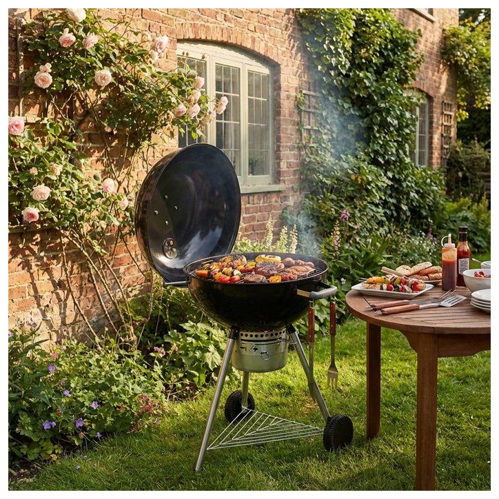 Barbecue charbon - Little Balance - Kettle - Noir - 57 x 57 cm - Surface de cuisson 54 x 54 cm Barbecue charbon - Little Balance - Kettle - Noir - 57 x 57 cm - Surface de cuisson 54 x 54 cm