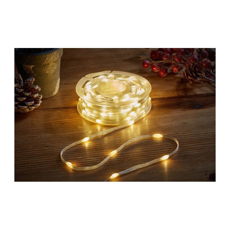 Guirlande - EUREKA ! - TwoTones - 200 Leds - Basse tension - Blanc cha