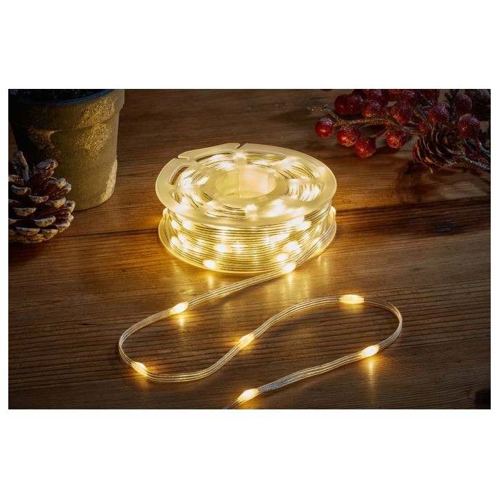 Guirlande - EUREKA ! - TwoTones - 200 Leds - Basse tension - Blanc chaud / froid Guirlande - EUREKA ! - TwoTones - 200 Leds - Basse tension - Blanc chaud / froid