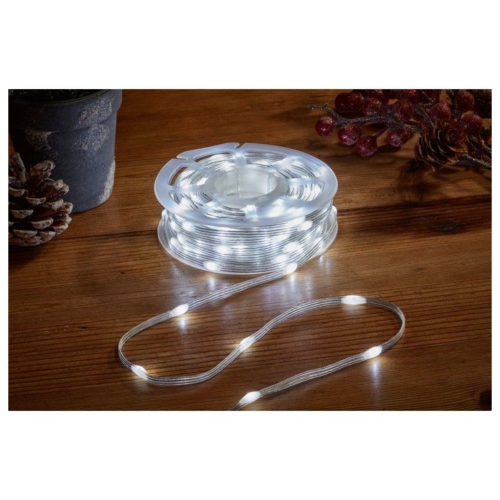 Guirlande - EUREKA ! - TwoTones - 200 Leds - Basse tension - Blanc chaud / froid Guirlande - EUREKA ! - TwoTones - 200 Leds - Basse tension - Blanc chaud / froid