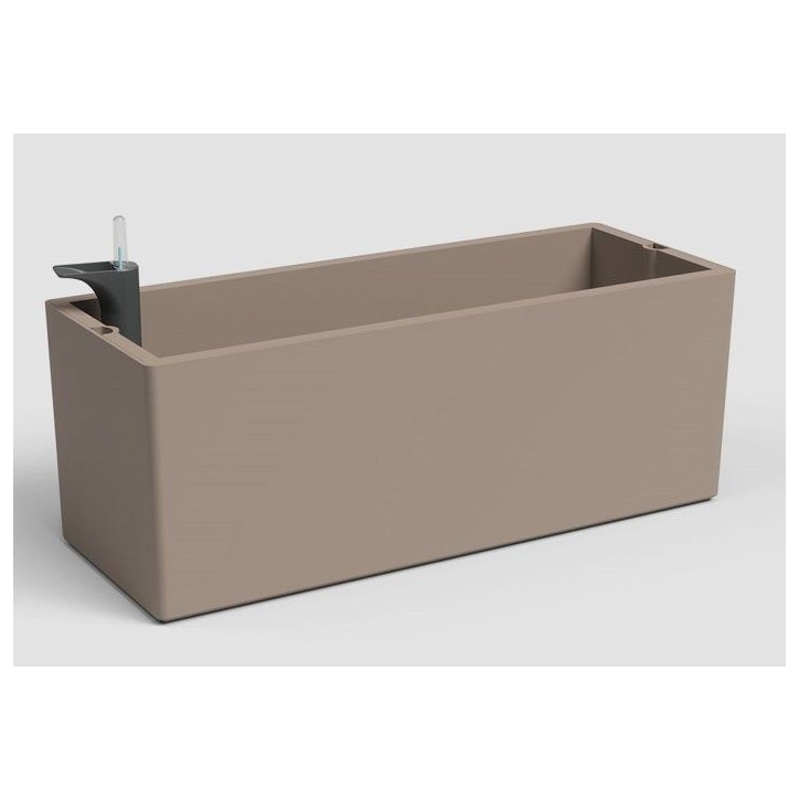 Jardiniere - ARTEVASI - Rimini SWS 51 MA - Intérieur/extérieur - Plastique - 51 x 20 x H20 cm - 17 L - Taupe Jardiniere - ARTEVASI - Rimini SWS 51 MA - Intérieur/extérieur - Plastique - 51 x 20 x H20 cm - 17 L - Taupe