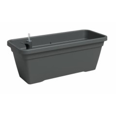 ARTEVASI Jardiniere - VENEZIA - Plastique - Anthracite - Rectangulaire