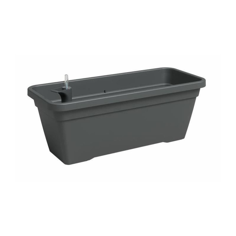 ARTEVASI Jardiniere - VENEZIA - Plastique - Anthracite - Rectangulaire