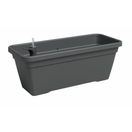 ARTEVASI Jardiniere - VENEZIA - Plastique - Anthracite - Rectangulaire