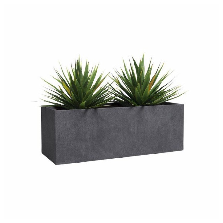 ARTEVASI Jardiniere - SYDNEY - Plastique - Anthracite - 80 cm - 57 L - Dimensions: 79.5x29.5x29.5 cm ARTEVASI Jardiniere - SYDNEY - Plastique - Anthracite - 80 cm - 57 L - Dimensions: 79.5x29.5x29.5 cm