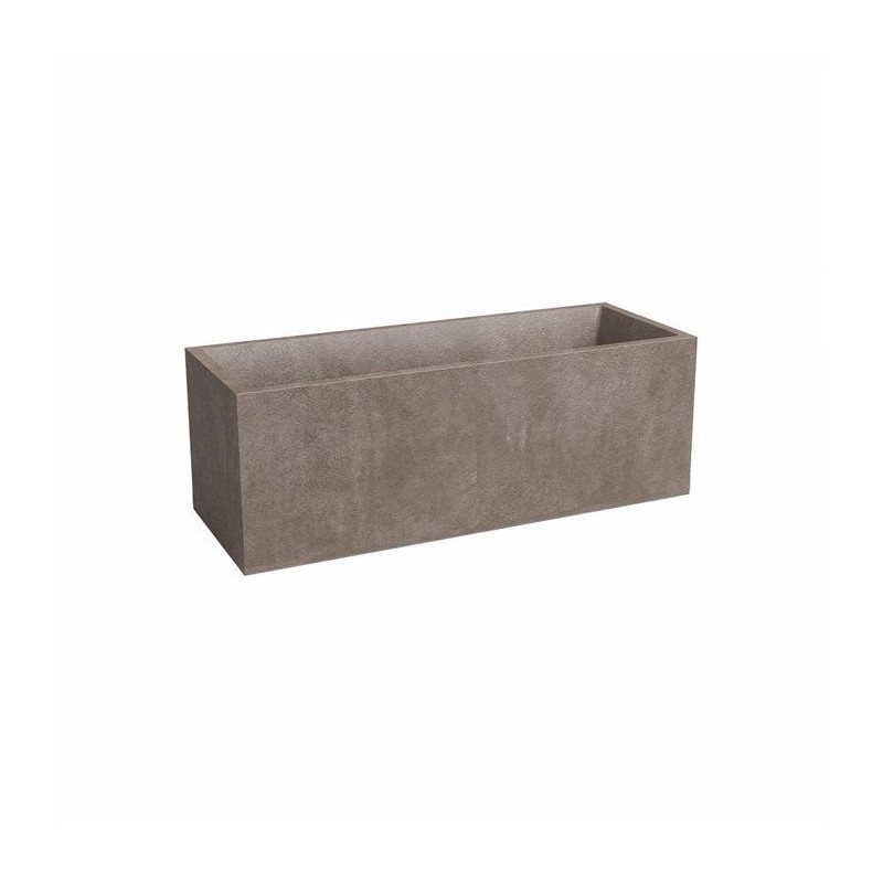 ARTEVASI Jardiniere - SYDNEY - Plastique - Taupe - 80 cm - 57 L - Dime