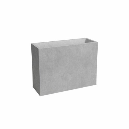 ARTEVASI Jardiniere haute - SYDNEY - Plastique - Gris Clair - 80 cm -