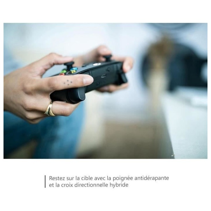 Manette de jeu + câble USB-C - Xbox - Sans fil - Noir Manette de jeu + câble USB-C - Xbox - Sans fil - Noir