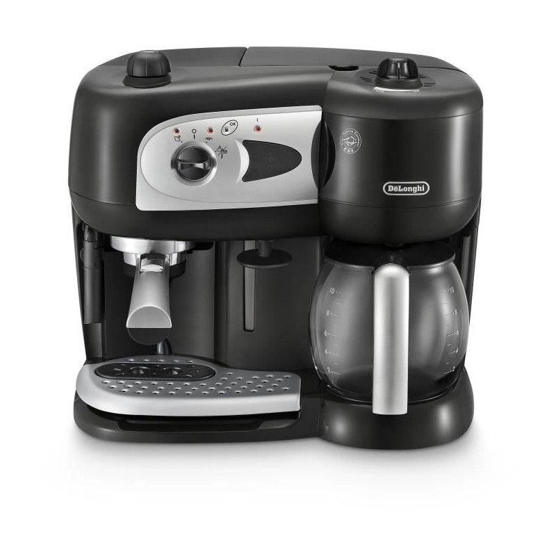 Machine Expresso combiné pompe - DELONGHI - BCO261B.1 - 15 bars - Dos Machine Expresso combiné pompe - DELONGHI - BCO261B.1 - 15 bars - Dos