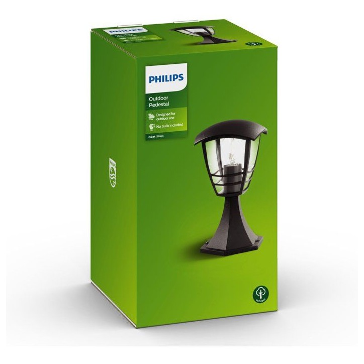Lampadaire - PHILIPS - Creek - Petit - E27 - IP44 Lampadaire - PHILIPS - Creek - Petit - E27 - IP44