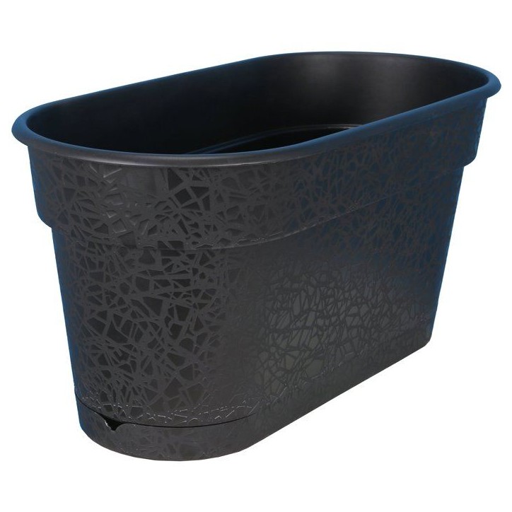 Jardiniere - RIVIERA - Terea - L 60 cm - Noir Jardiniere - RIVIERA - Terea - L 60 cm - Noir