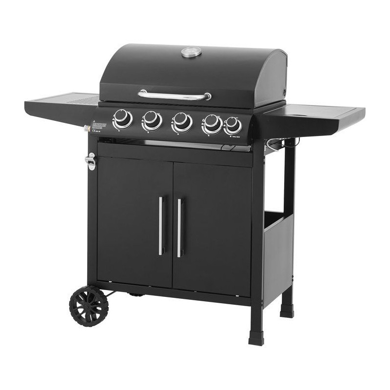 Barbecue a gaz - COOKING BOX - Paarl - 4 brûleurs - Surface de cuisso