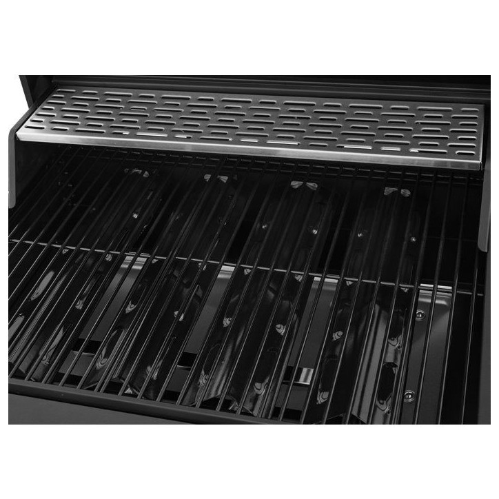 Barbecue a gaz - COOKING BOX - Paarl - 4 brûleurs - Surface de cuisson principal : 60 x 42 cm - Grille de maintien au chaud - A