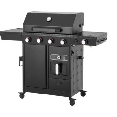 Barbecue a gaz - Cookingbox - Airgrill - 4 brûleurs - Fonction Air Fr
