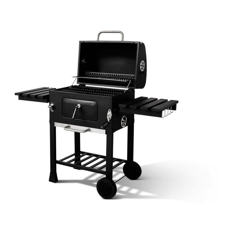 Barbecue charbon - Cookingbox - Clark - Ventilation réglable - Grille