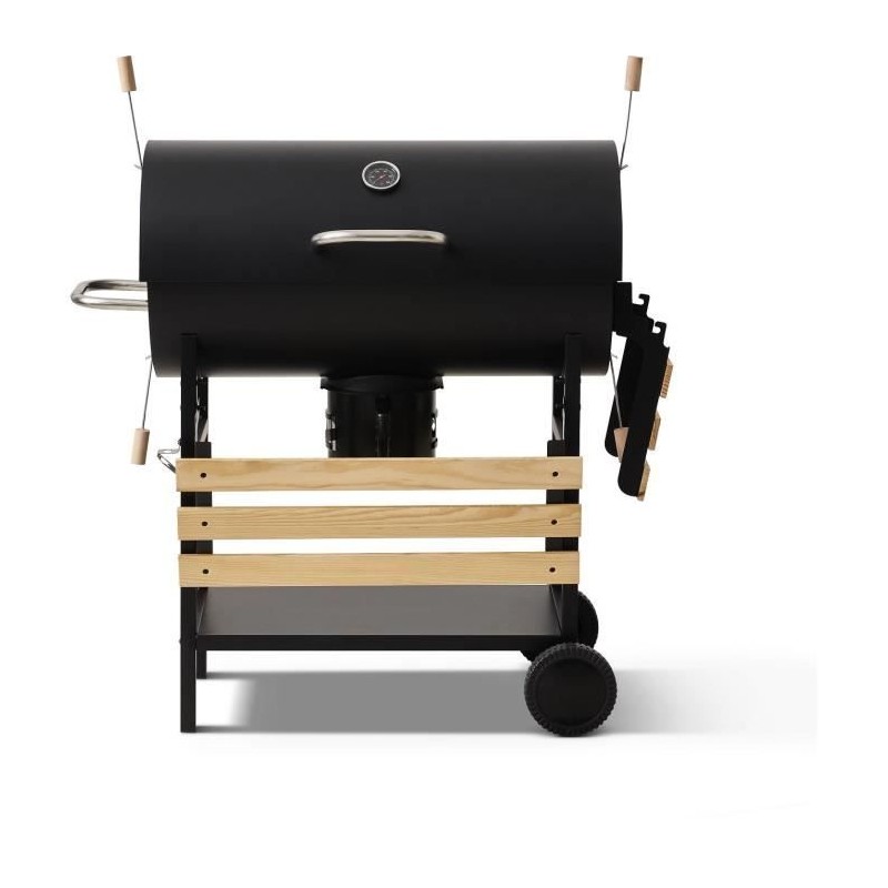 COOKING BOX Barbecue a charbon MIKE EVOLUTION - 115x66x106 cm - 2 gril