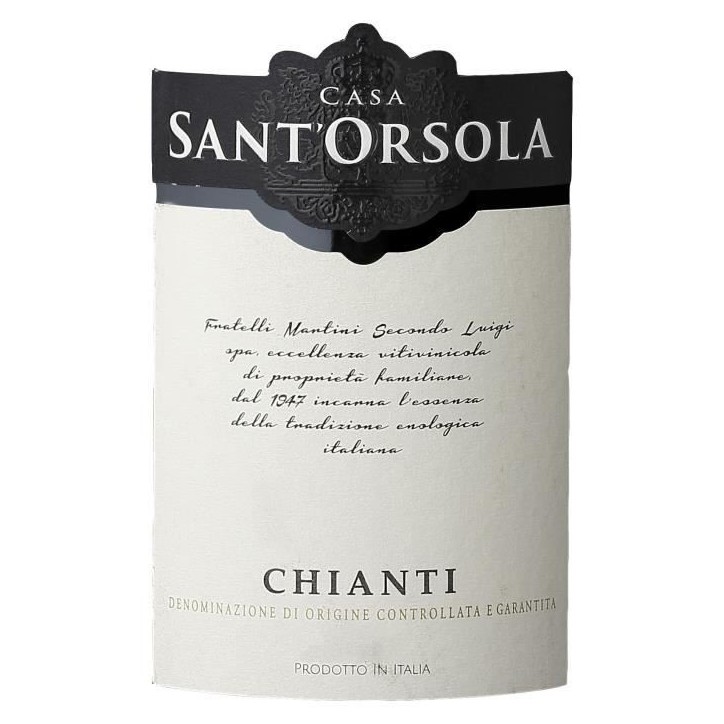 Sant'Orsola 2022 Chianti - Vin rouge d'Italie