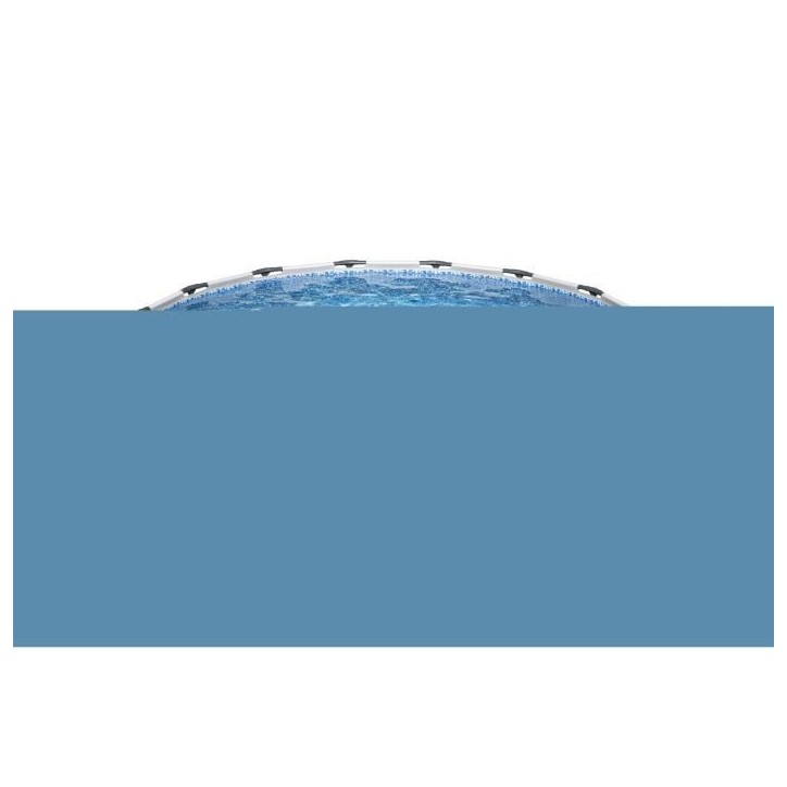 Kit Piscine hors sol tubulaire BESTWAY - Steel Pro Max - 488 x 122 cm - Ronde (Filtre avec cartouche, échelle, bâche)