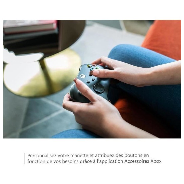 Manette de jeu + câble USB-C - Xbox - Sans fil - Noir Manette de jeu + câble USB-C - Xbox - Sans fil - Noir