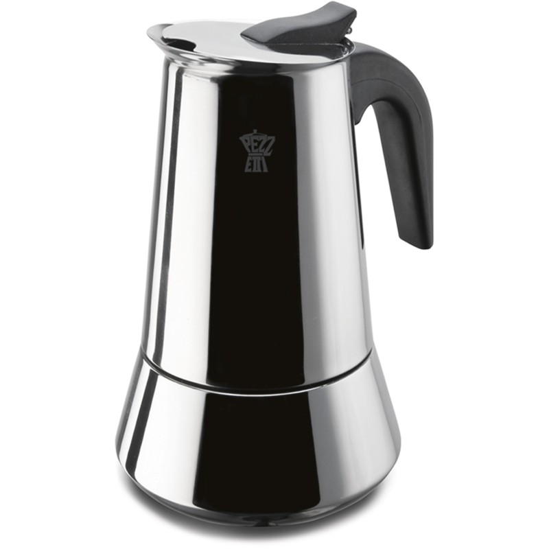 Cafetiere italienne - PEZZETTI - STEELEXPRESS - Acier inoxydable - 6 t
