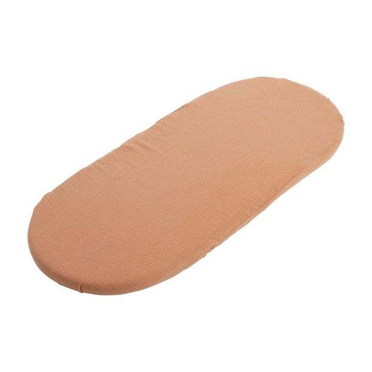 Couffin bébé - SAUTHON - SUNLIGHT - Avec matelas et habillage coton - 0-4 mois - Blanc / Terra cotta