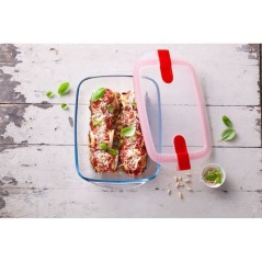 Lot de 5 Boîtes de conservation - PYREX - Cook & Heat - Verre - Couve