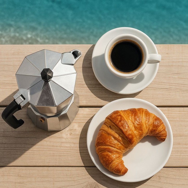 Cafetiere - Ghidini - ITALEXPRESS - Aluminium - 14 Tasses - Gris Cafetiere - Ghidini - ITALEXPRESS - Aluminium - 14 Tasses - Gris