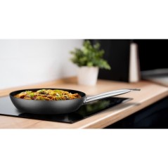 Poele AVANTI 24 cm - GSW - Acier Carbone - Induction - Anti-adhésif -