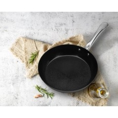 Poele AVANTI 24 cm - GSW - Acier Carbone - Induction - Anti-adhésif -