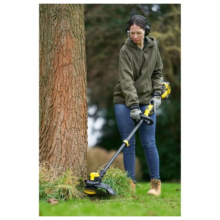 Coupe-bordure électrique sans fil + batterie 4Ah + chargeur - Stanley Fatmax - Brushless - SFMCSTB933M-QW - 18V - 33 cm
