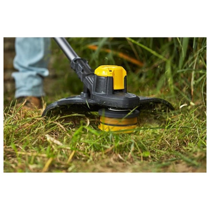 Coupe-bordure électrique sans fil + batterie 4Ah + chargeur - Stanley Fatmax - Brushless - SFMCSTB933M-QW - 18V - 33 cm