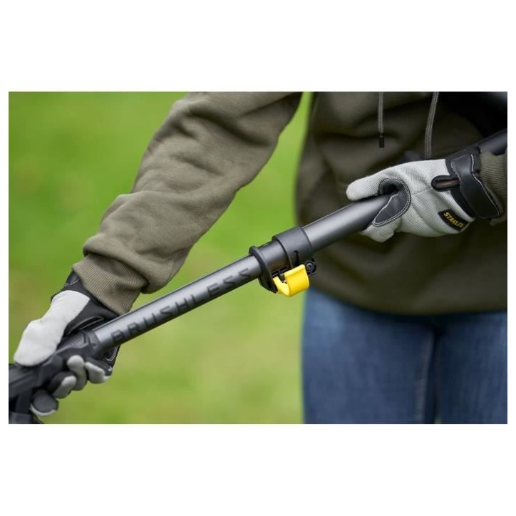 Coupe-bordure électrique sans fil + batterie 4Ah + chargeur - Stanley Fatmax - Brushless - SFMCSTB933M-QW - 18V - 33 cm