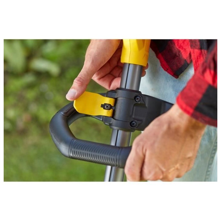 Coupe-bordure électrique sans fil + batterie 4Ah + chargeur - Stanley Fatmax - Brushless - SFMCSTB933M-QW - 18V - 33 cm
