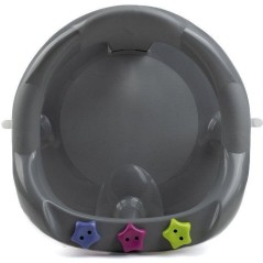 Anneau de bain - THERMOBABY - AQUABABY - De 7 a 16 mois - 3 jeux éducatifs - Gris taupe