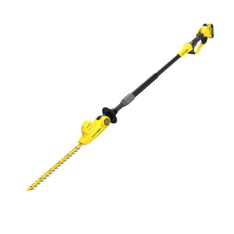 Taille haies sur perche sans fil + batterie 4Ah + chargeur - Stanley F