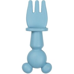 SET DE 2 COUVERTS SILICONE - 2 PCS silicone cutlery set MICKEY